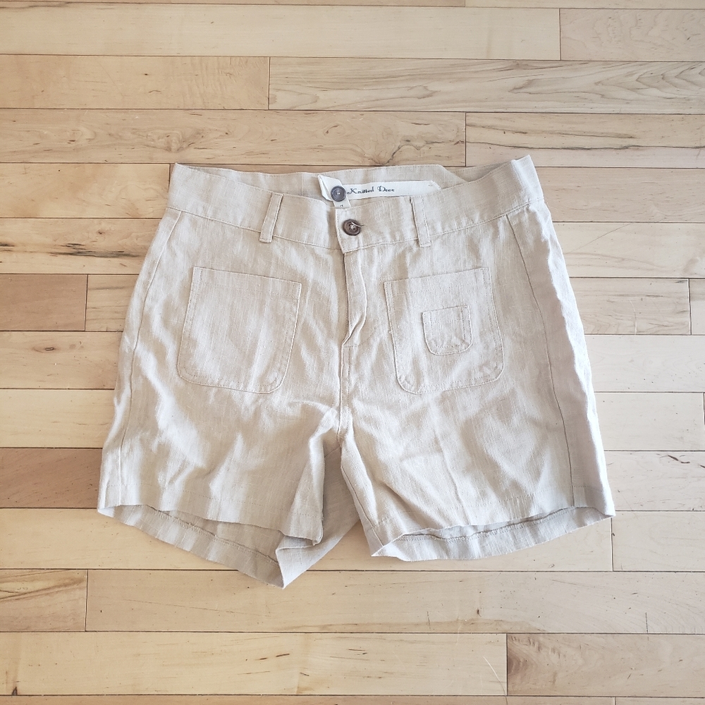 Linen Shorts Size 6